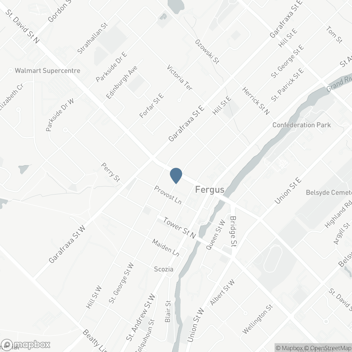 115 ST GEORGE STREET W, Fergus, Ontario N1M 1H8